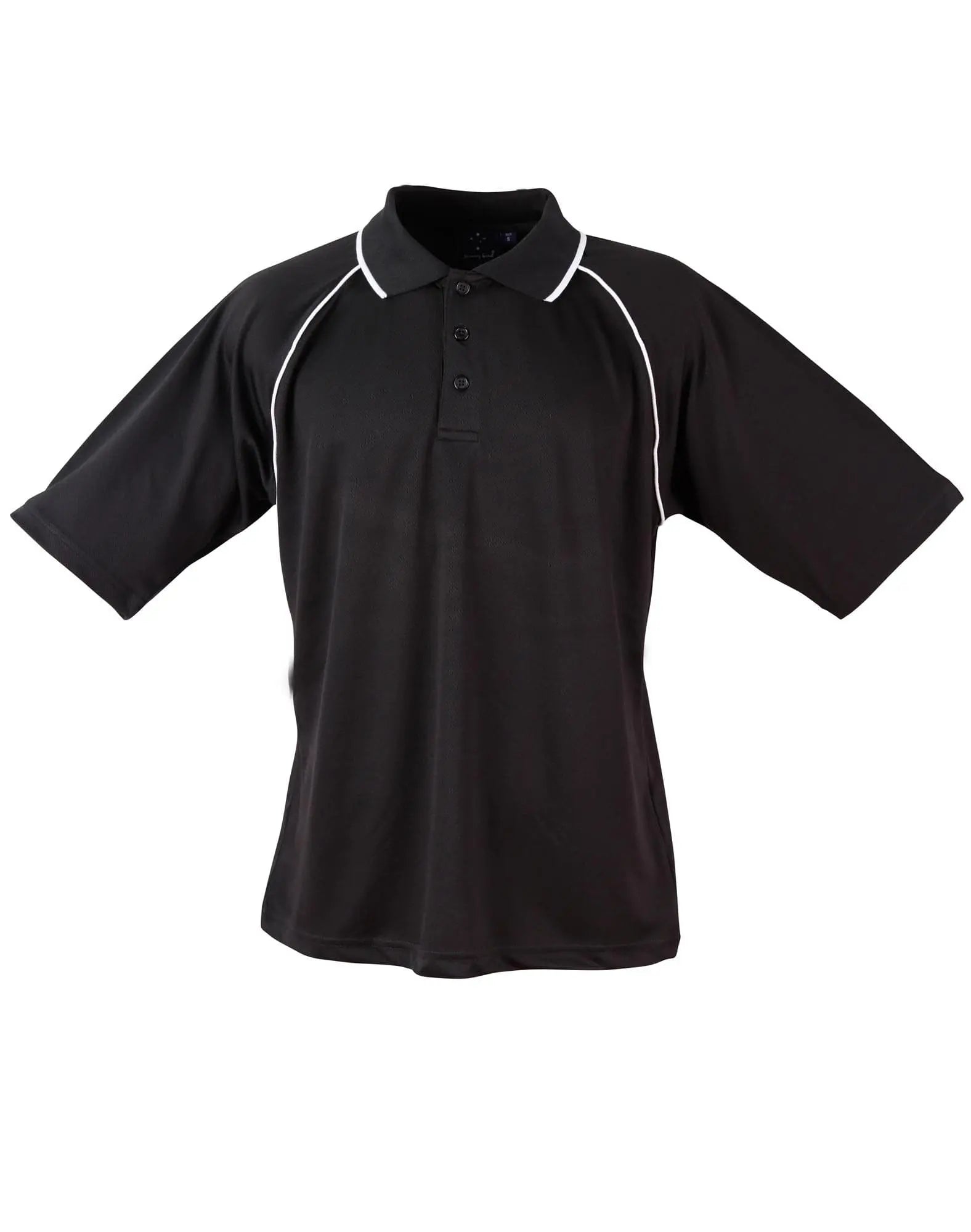 Champion Polo Men's PS20 Winning Spirit Black White S